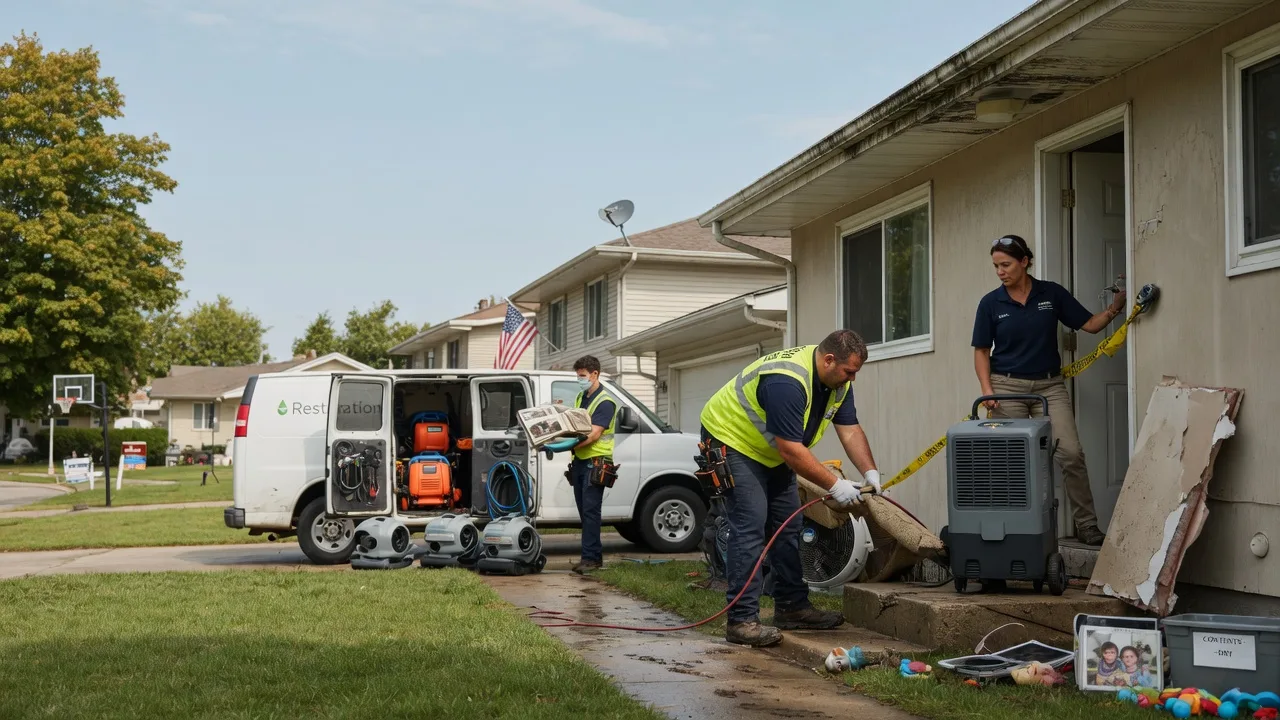 Water Damage Restoration in Saint Charles, IL near me